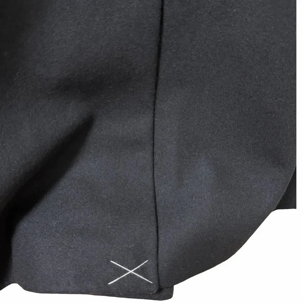 J Crew Womens Toggle Wool Blend Long Coat Size 14 Black Heavyweight Winter Coat‎ - Picture 7 of 14
